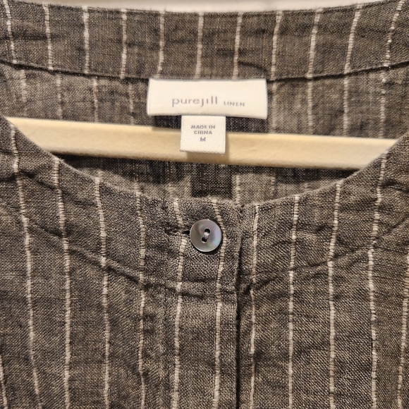 Pure J. JILL linen button down - Picture 3 of 8